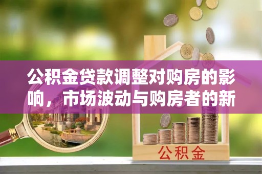 绥宁公积金贷款调整对购房的影响，市场波动与购房者的新选择