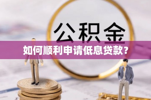 绥宁如何顺利申请低息贷款？