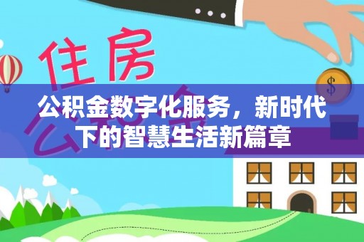 绥宁公积金数字化服务，新时代下的智慧生活新篇章