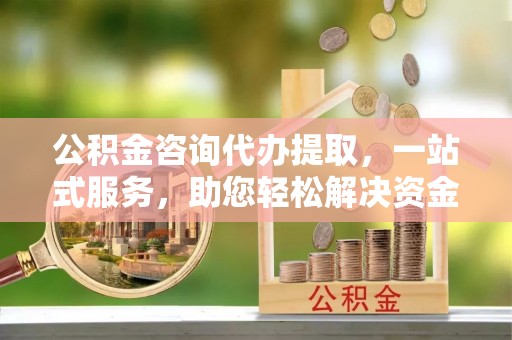 绥宁公积金咨询代办提取，一站式服务，助您轻松解决资金难题
