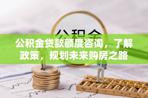 绥宁公积金贷款额度咨询，了解政策，规划未来购房之路