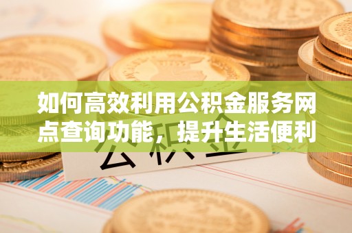 绥宁如何高效利用公积金服务网点查询功能，提升生活便利性
